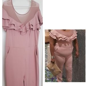 Pink Jumpsuit